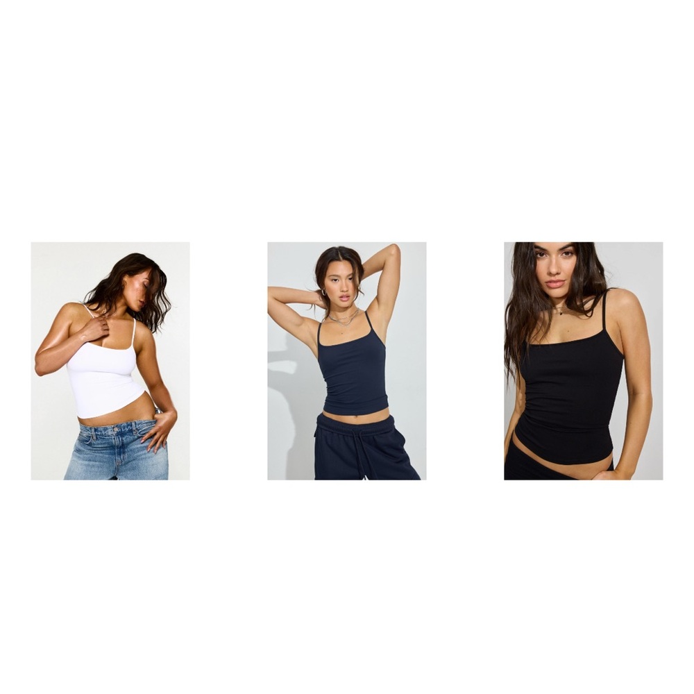 Set of 3 Sleek Scoop Cami Top